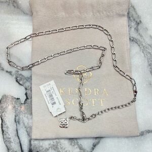 Kendra Scott silver merrick Necklace